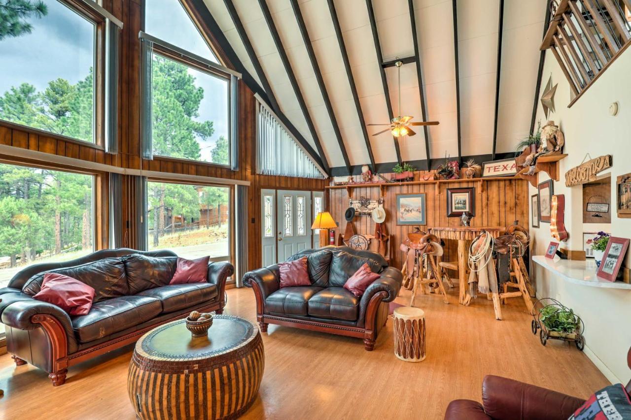 A-Frame Ruidoso Retreat With Deck, Grill And Views! Βίλα Εξωτερικό φωτογραφία