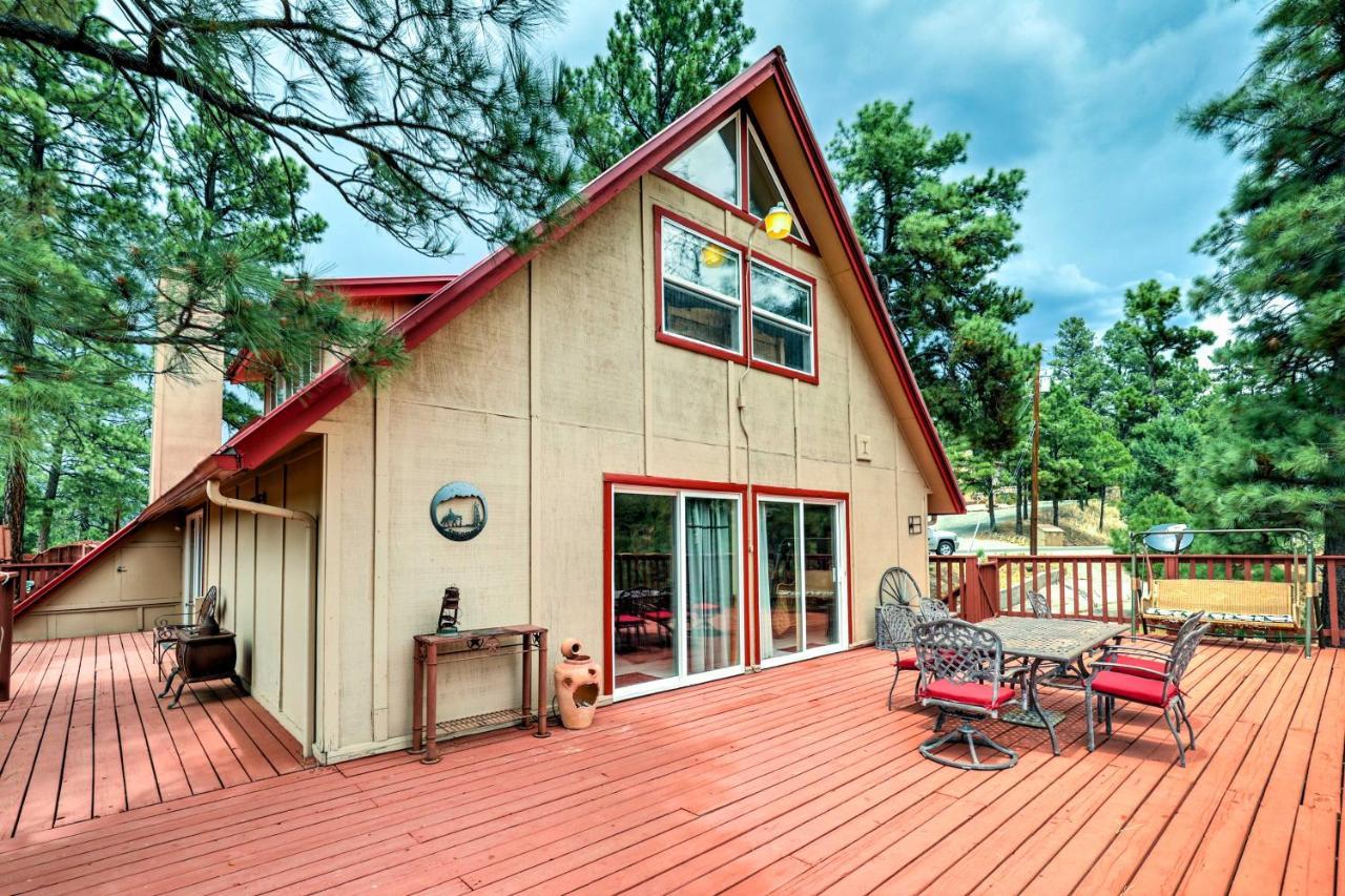 A-Frame Ruidoso Retreat With Deck, Grill And Views! Βίλα Εξωτερικό φωτογραφία