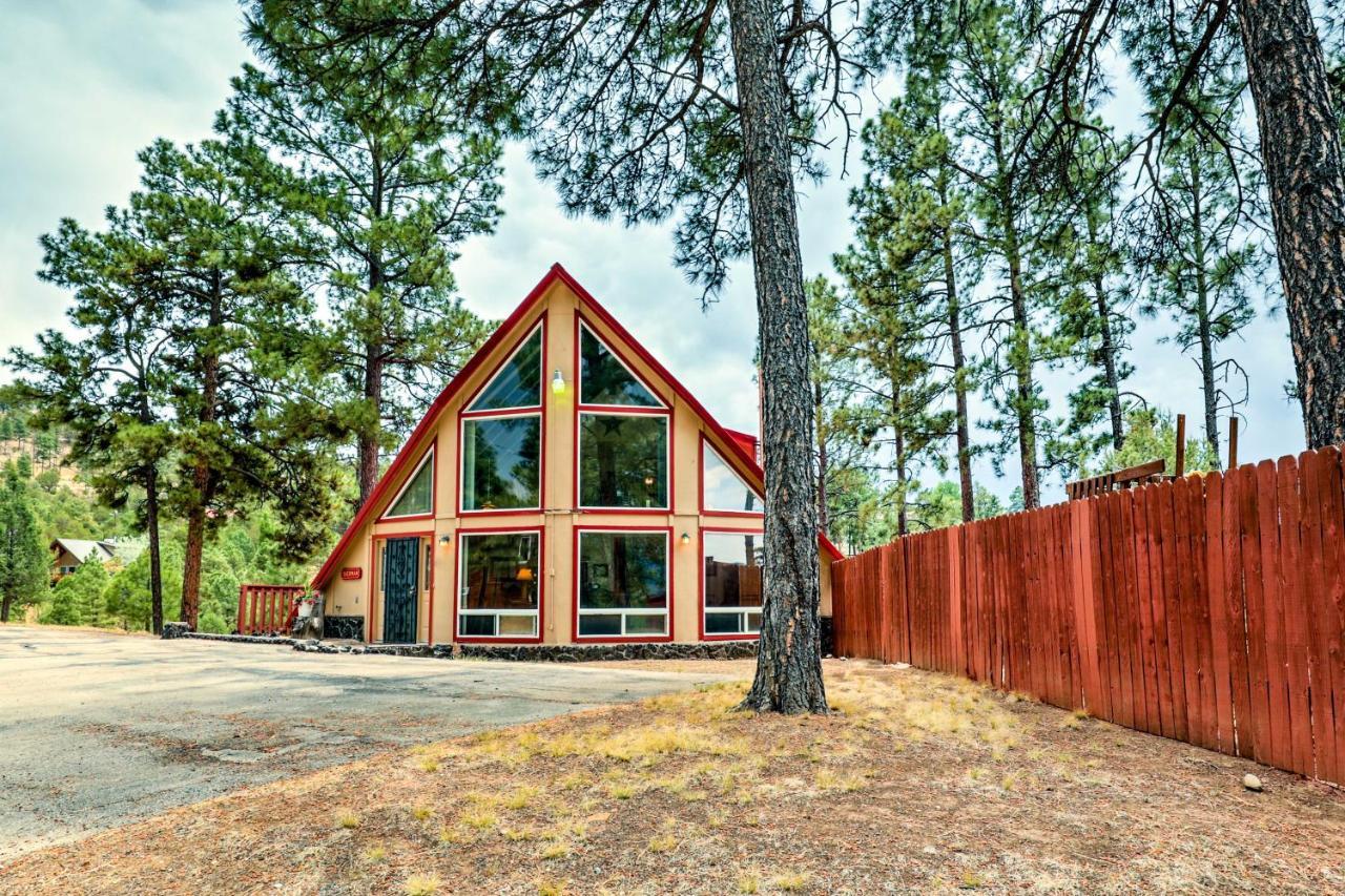 A-Frame Ruidoso Retreat With Deck, Grill And Views! Βίλα Εξωτερικό φωτογραφία