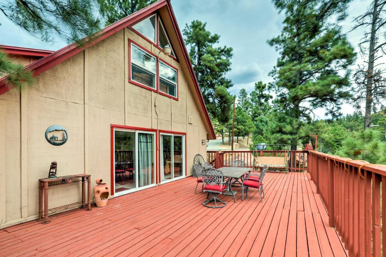 A-Frame Ruidoso Retreat With Deck, Grill And Views! Βίλα Εξωτερικό φωτογραφία