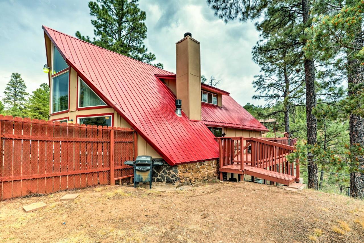 A-Frame Ruidoso Retreat With Deck, Grill And Views! Βίλα Εξωτερικό φωτογραφία