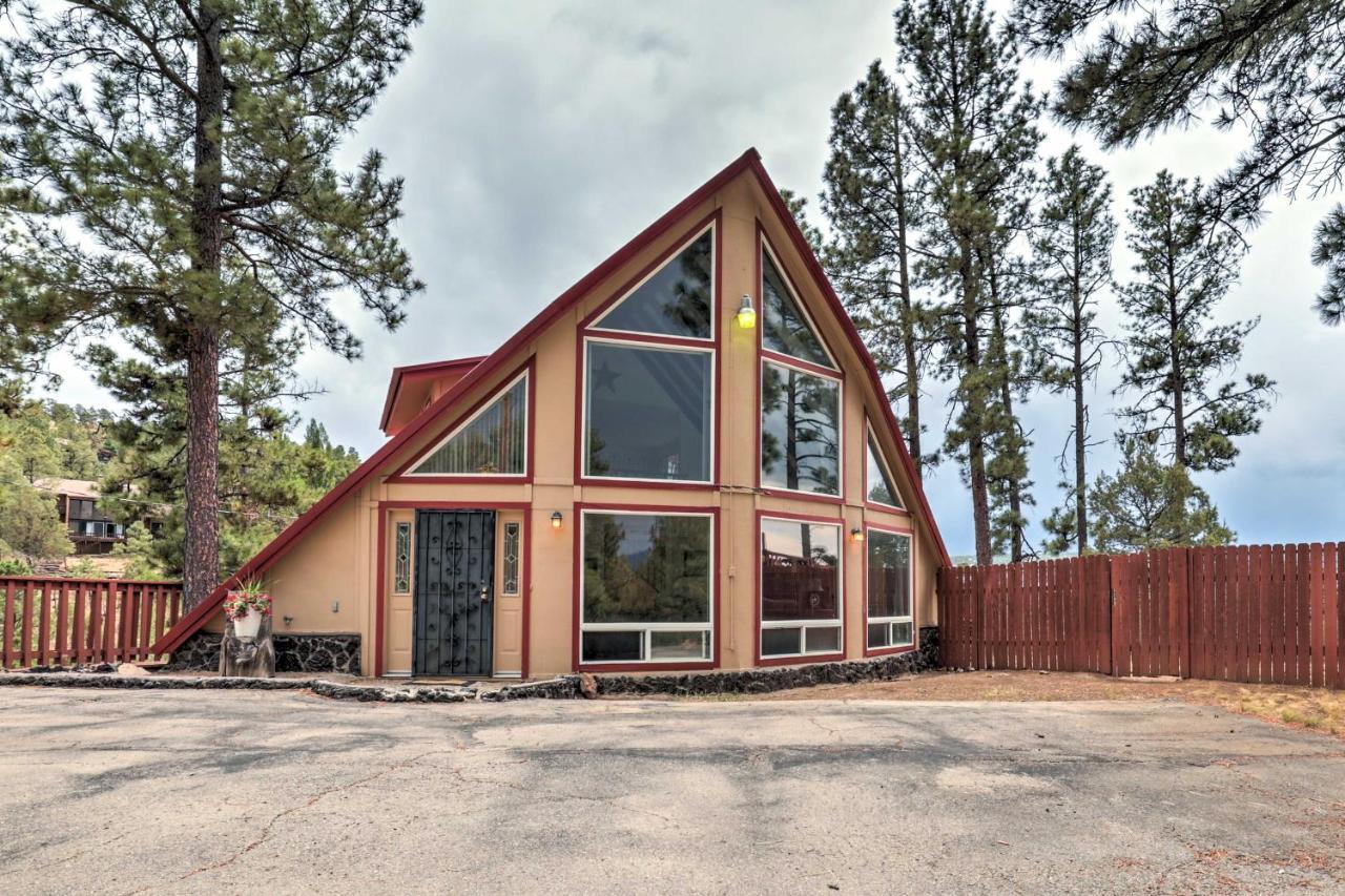 A-Frame Ruidoso Retreat With Deck, Grill And Views! Βίλα Εξωτερικό φωτογραφία